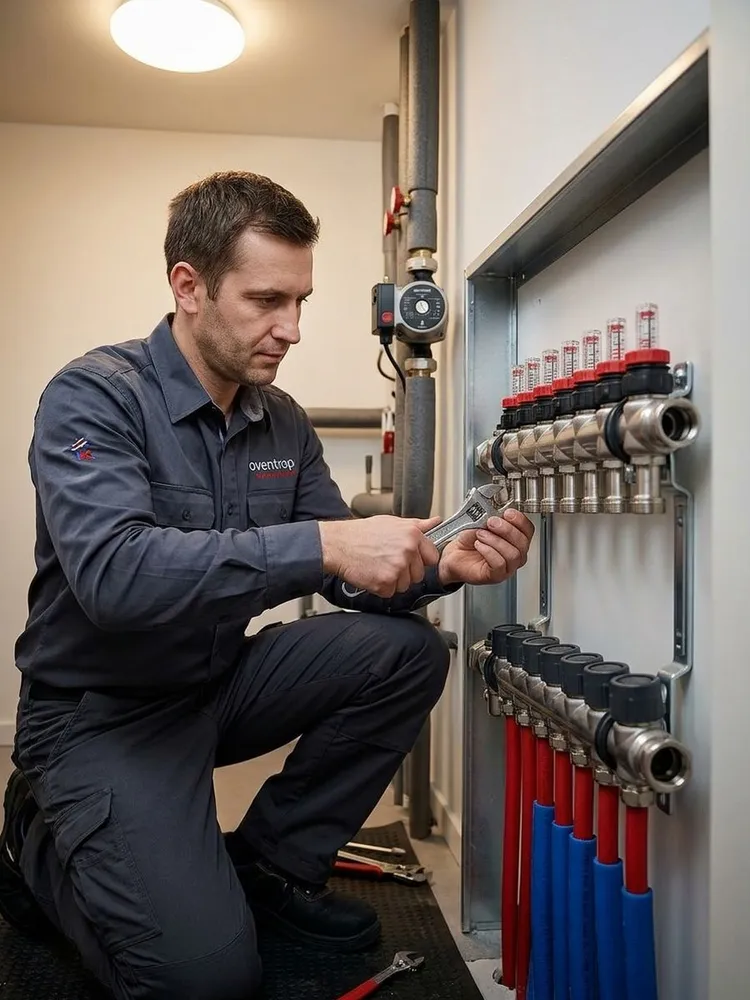 Распределительный коллектор Oventrop Multidis 7 выход-3/4 1404357 — фото 4