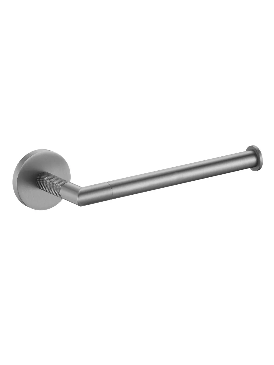 Держатель для туалетной бумаги от бренда Ganzer без крышки GZ19532-G сатин — фото 1
