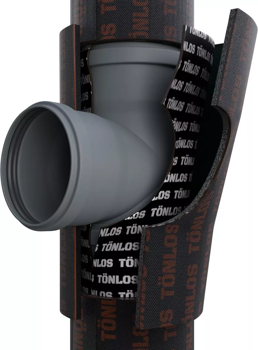 Шумоизоляция канализационных труб Tonlos Pipe Premium — фото 2