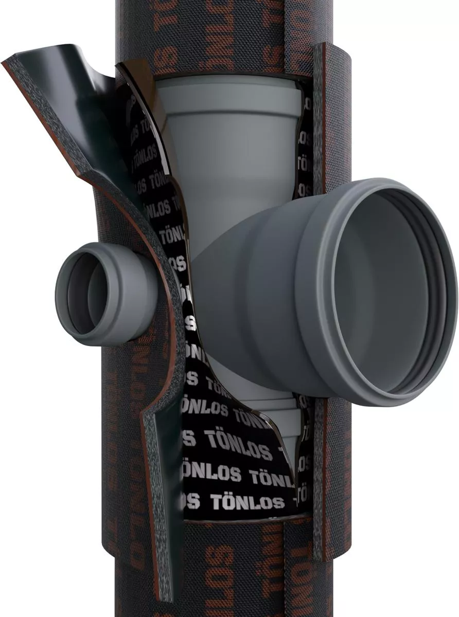 Шумоизоляция канализационных труб Tonlos Pipe Premium — фото 3