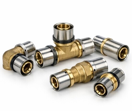 Пресс фитинги для металлопластиковых труб