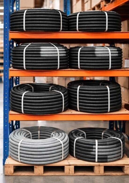 Гофрированные трубы для отопления