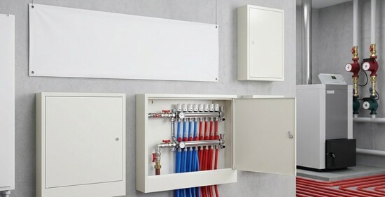 Коллекторные шкафы для теплого пола