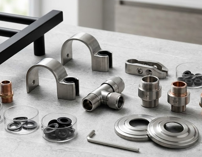 Комплектующие для полотенцесушителей в Москве с доставкой